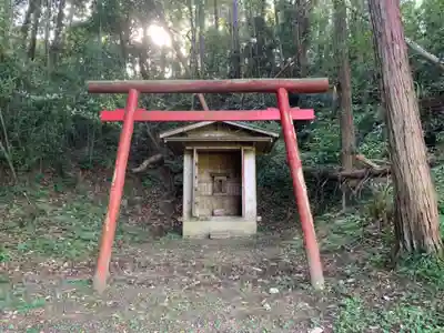神社(名称不明)の鳥居