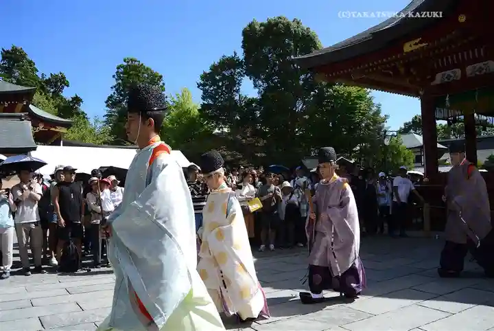 鶴岡八幡宮のお祭り