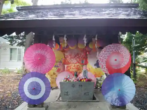 札幌諏訪神社の手水舎