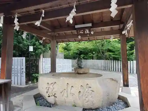 芦屋神社の手水舎