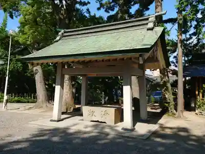 八王子神社の手水舎