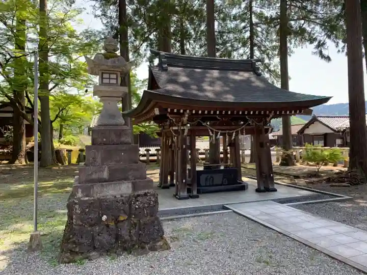 岡太神社の手水舎