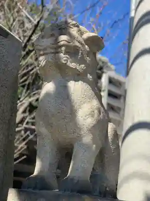 小野照崎神社の狛犬