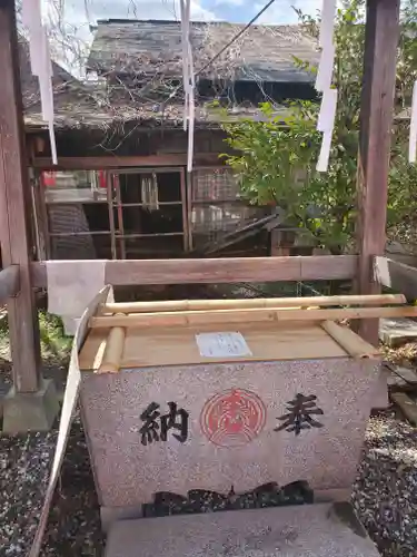城山稲荷神社の手水舎