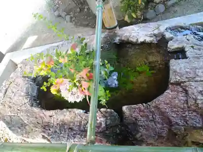 阿智神社の手水舎