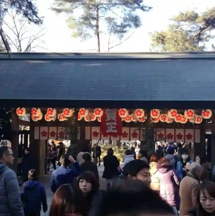 櫻木神社の初詣