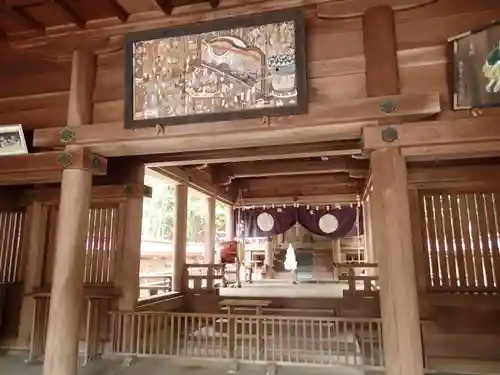 阿波神社の本殿・本堂