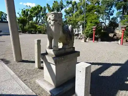 藤田神社[旧児島湾神社]の狛犬