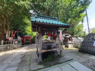 海南神社の手水舎