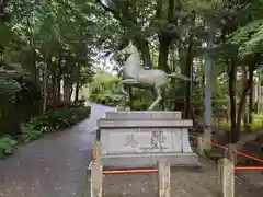 六所神社の狛犬