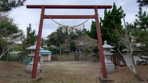 瀧口神社の鳥居