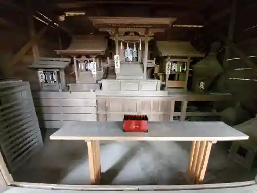 間々田八幡宮の末社・摂社