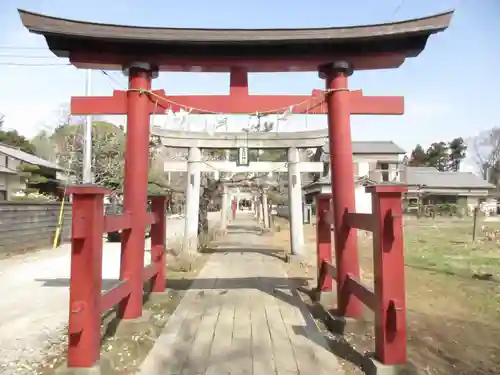 女化神社の鳥居