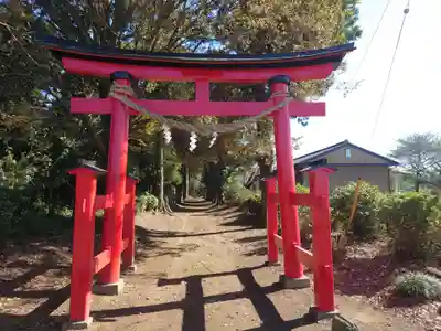 結城諏訪神社の鳥居