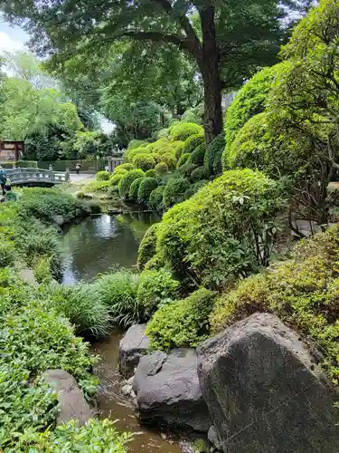 根津神社の庭園