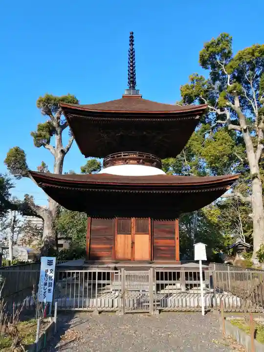 萬徳寺の塔