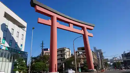 豊國神社の鳥居