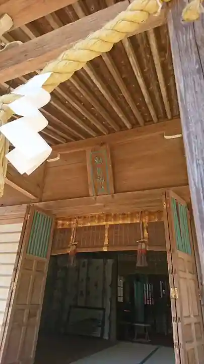 柏木神社の本殿・本堂