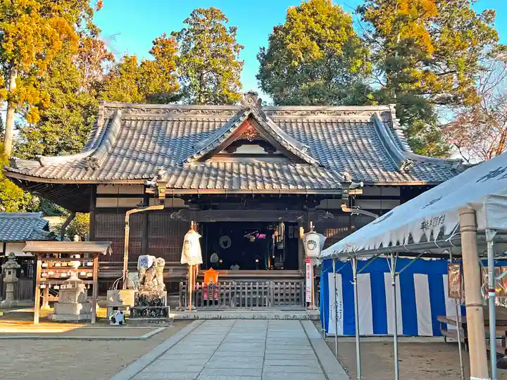 宇流冨志禰神社の本殿・本堂