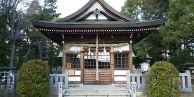 籠守勝手神社(木曽川町黒田)の本殿・本堂
