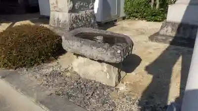 篠葉沢稲荷神社の手水舎