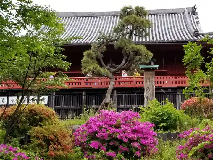 清水観音堂の本殿・本堂