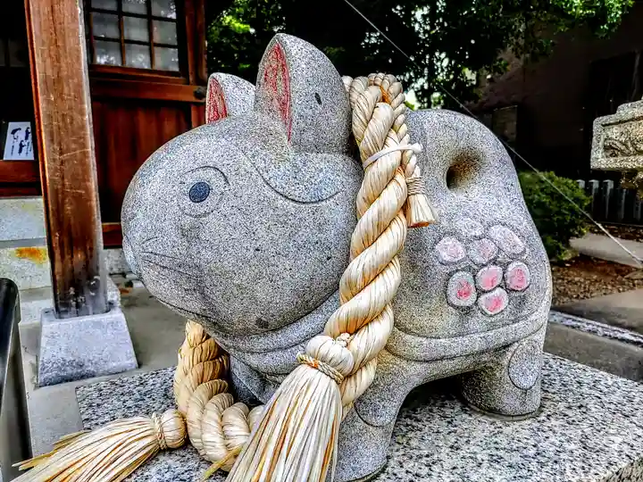 大井神社(如意)の狛犬