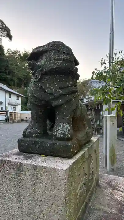温泉神社〜いわき湯本温泉〜の狛犬