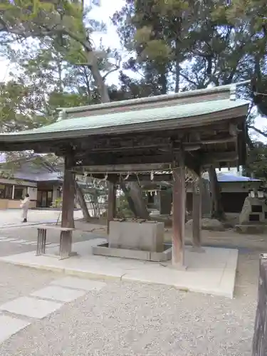 大洗磯前神社の手水舎