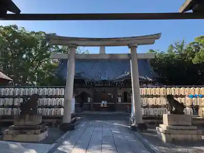 桑名宗社（春日神社）の鳥居