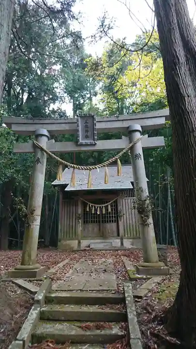 五神社の鳥居