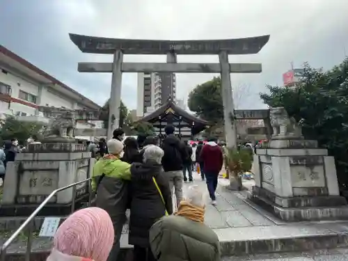 三輪神社の鳥居