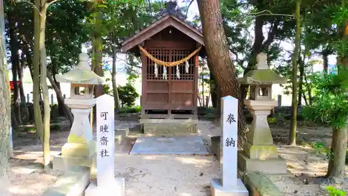 神明神社（箕輪神明神社）の末社・摂社