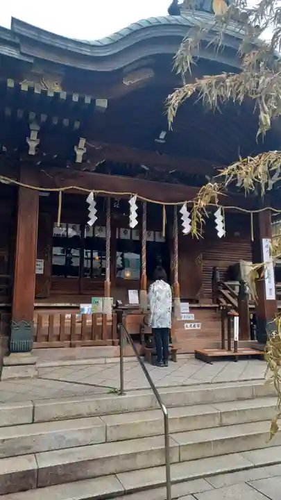 下谷神社の本殿・本堂