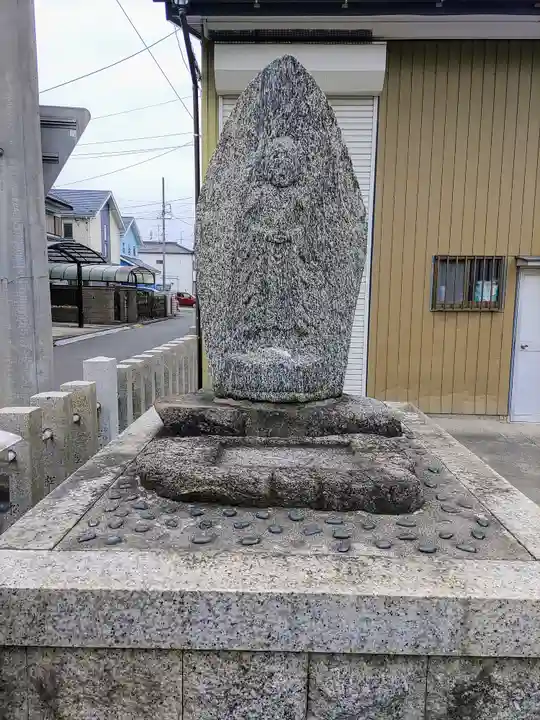神明社(西福田5)の地蔵