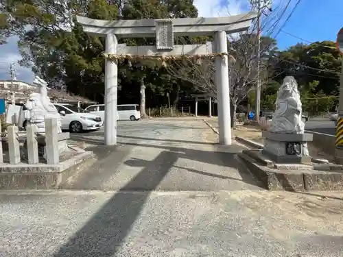 千王神社の鳥居