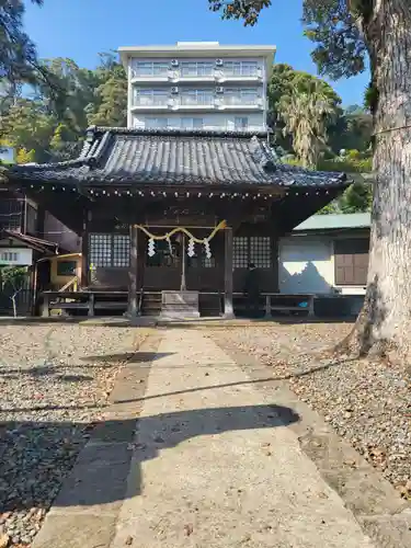 湯前神社の本殿・本堂