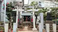 新萱田水神宮の鳥居
