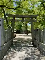 難波八幡神社の鳥居