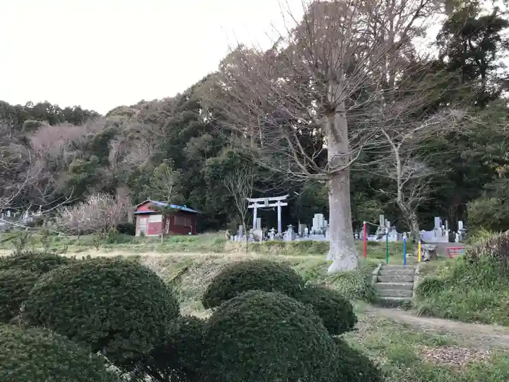六所神社の周辺