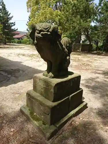 松原神社の狛犬