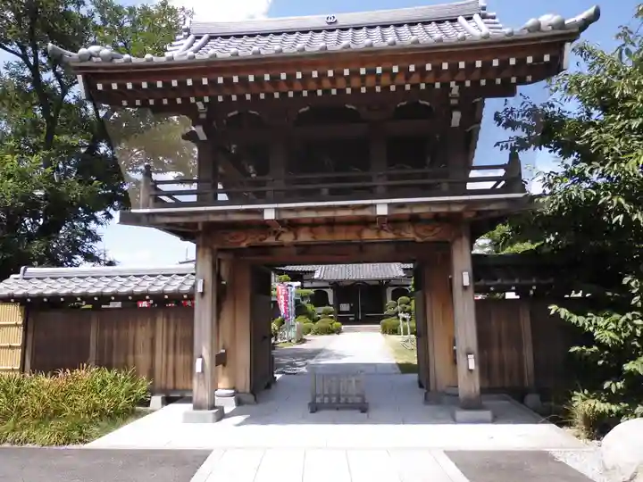 西福寺の山門・神門
