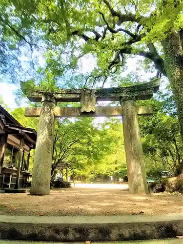 仁比山神社の鳥居