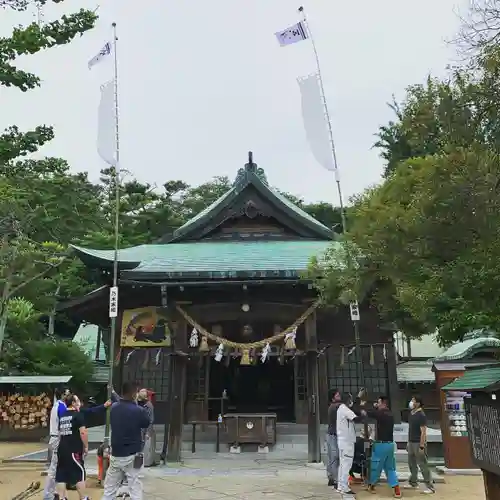 忌宮神社の本殿