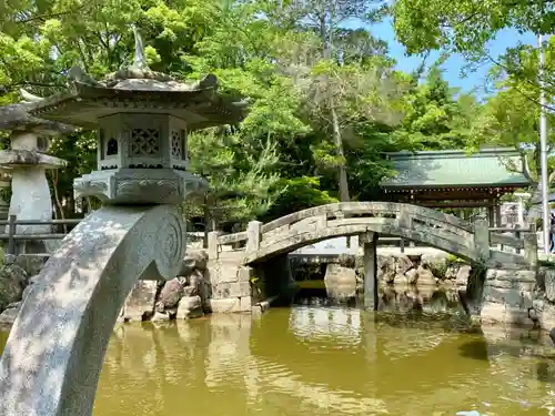 伊弉諾神宮の庭園