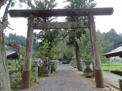 御井神社の鳥居