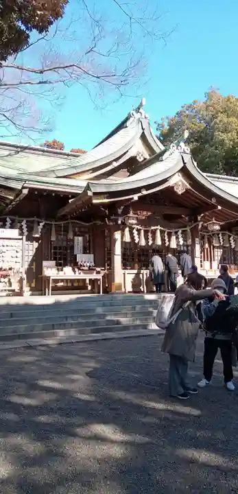 検見川神社の本殿・本堂