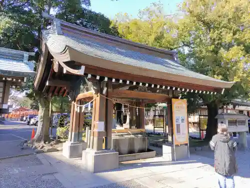 真清田神社の手水舎