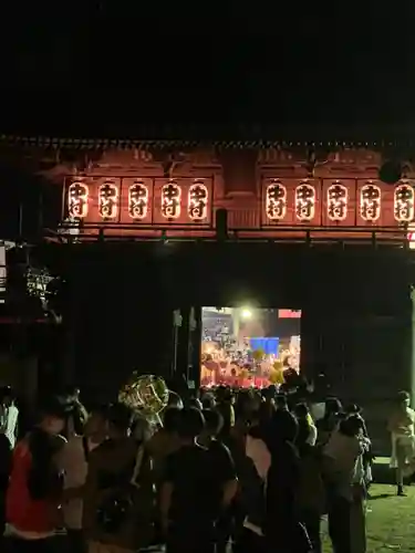 松原八幡神社の山門・神門