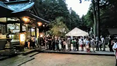 白山神社のお祭り